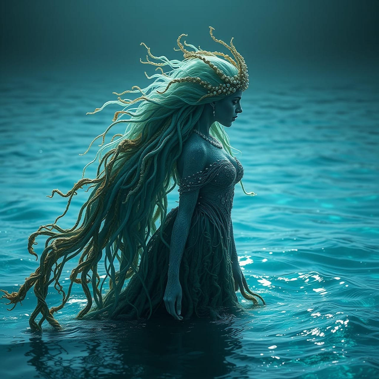Undine Water Spirit by Lencarol on DeviantArt