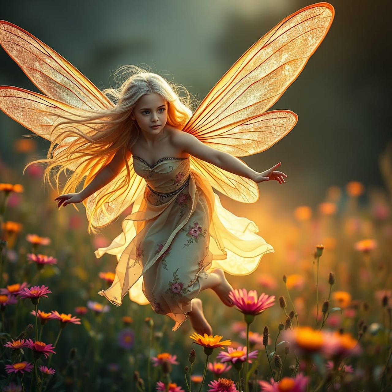 Flying Fairy by Lencarol on DeviantArt