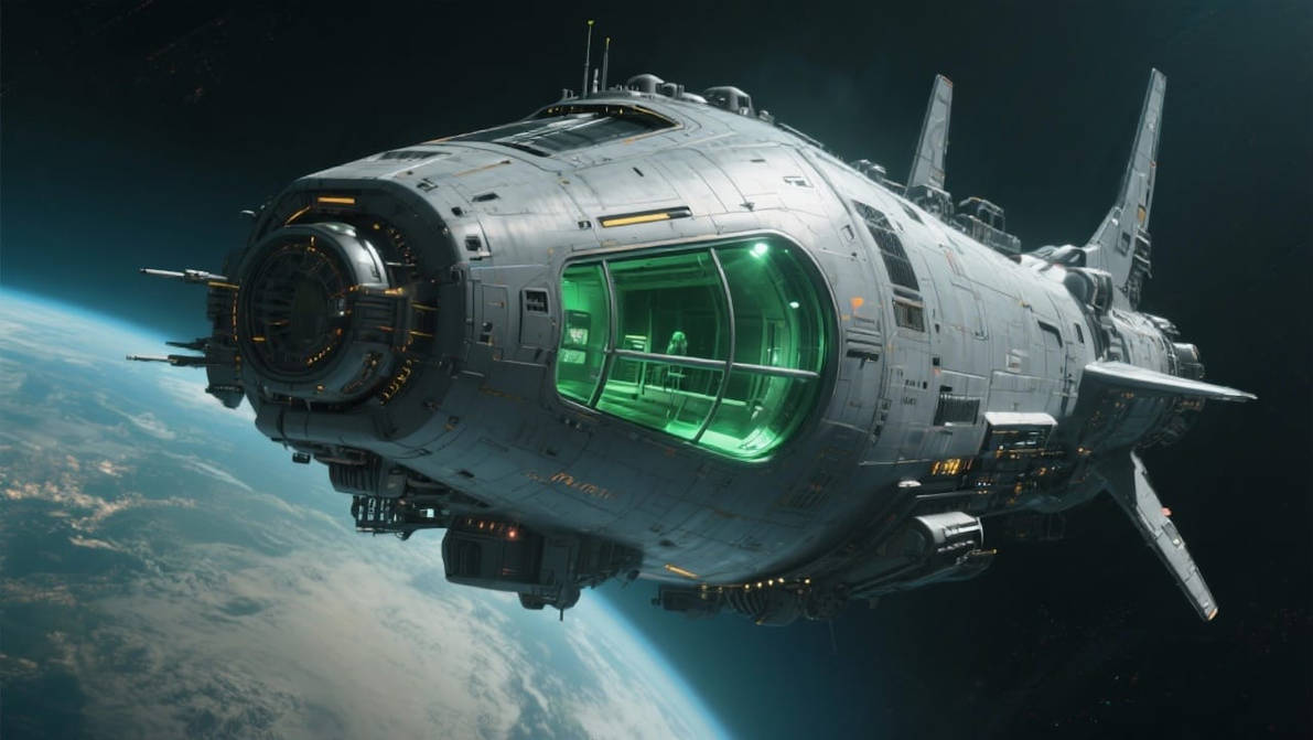 Boarding Rocketship Rocketship orbits a Planet by Lencarol on DeviantArt
