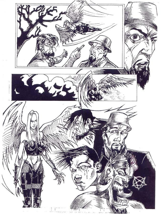 More old comic book work by Pancho-Villa on DeviantArt