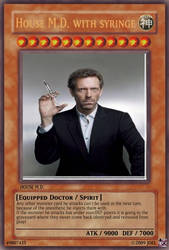 Dr. House Card by DarkMind22