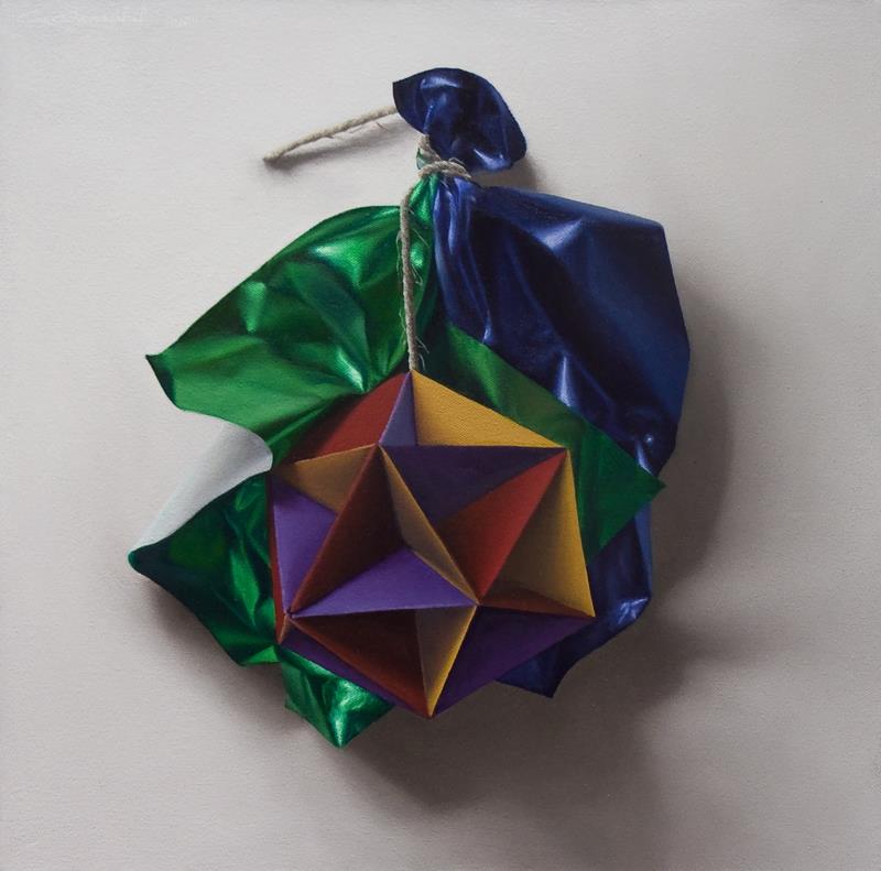 ICOSAHEDRON (OIL ON CANVAS)