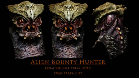 Alien Bounty Hunter mask 