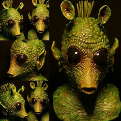 Greedo - Professional Latex Mask 