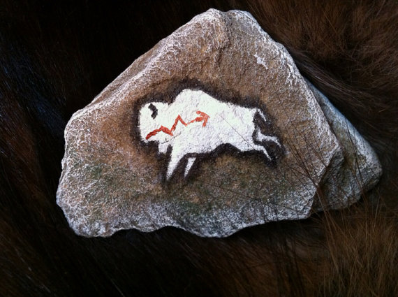 White Bison Spirit Stone