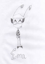 My invader Zim Oc- Ema