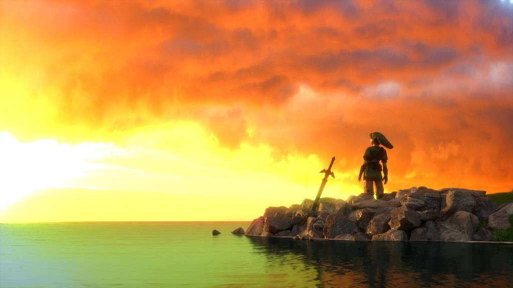 LoZ Link render by PvTHinge on DeviantArt