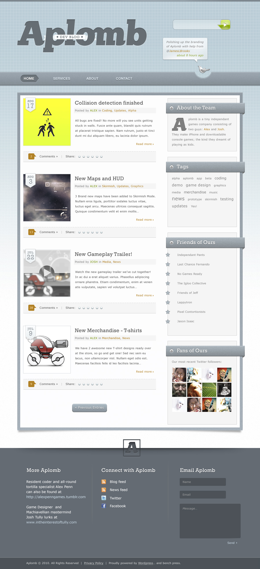 Aplomb Wordpress Theme