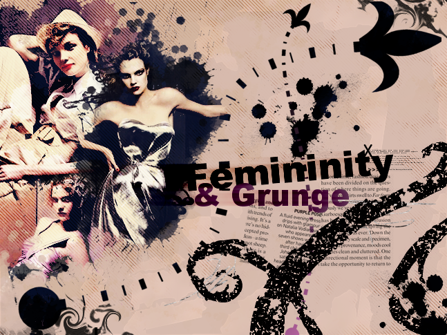 Femininity and Grunge