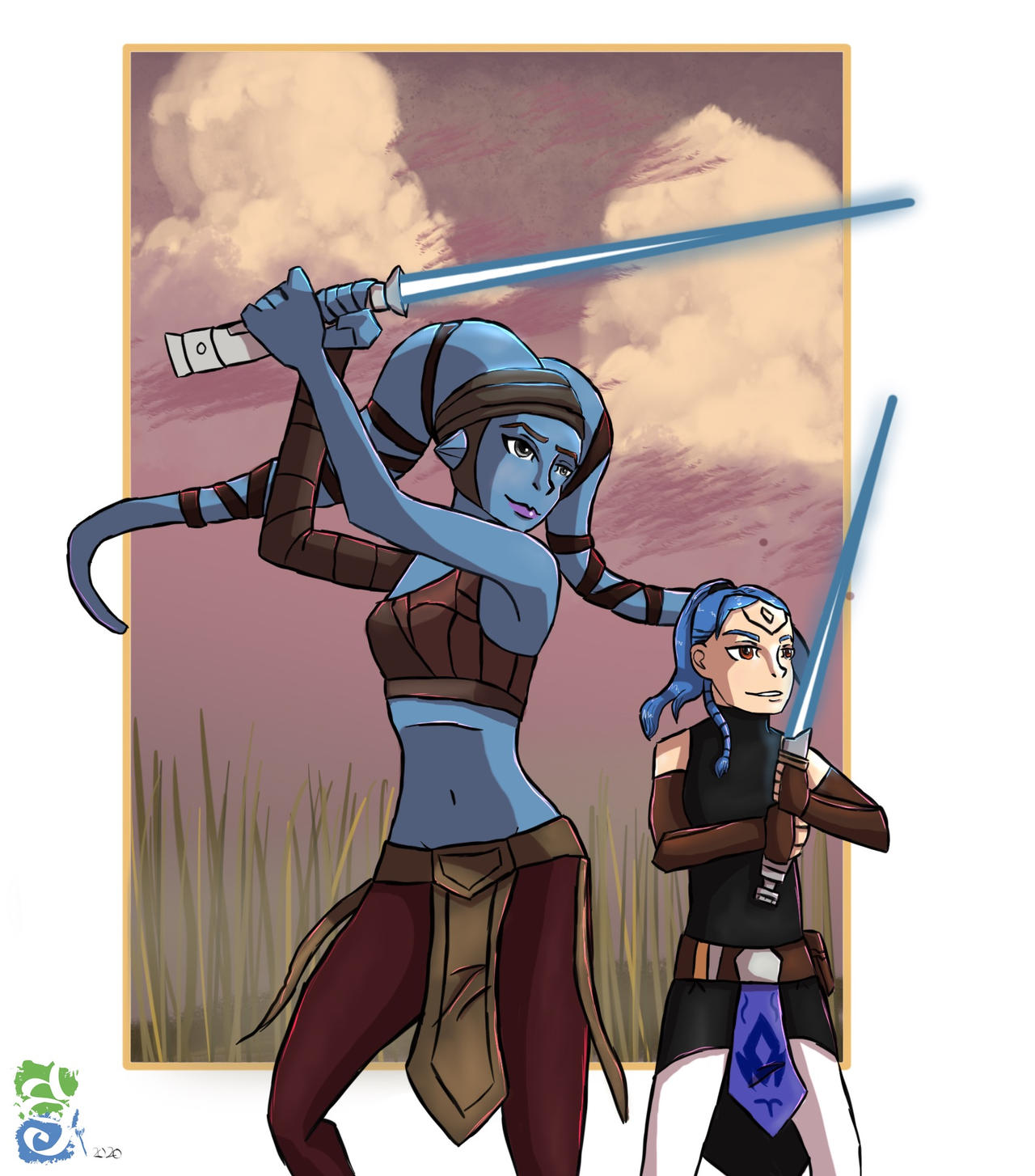Padawan Master Master And Padawan by XHourxGlass on DeviantArt