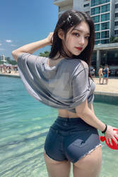Korean girl lookbook