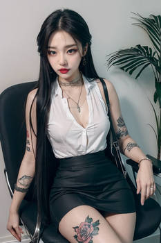 Korean girl lookbook