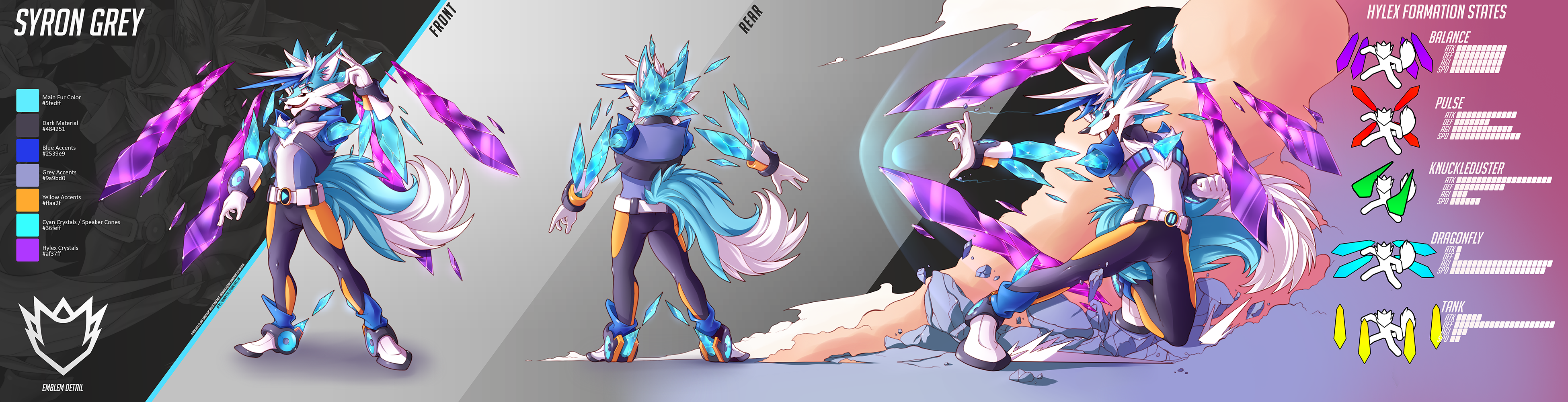Syron Grey - Reference Sheet