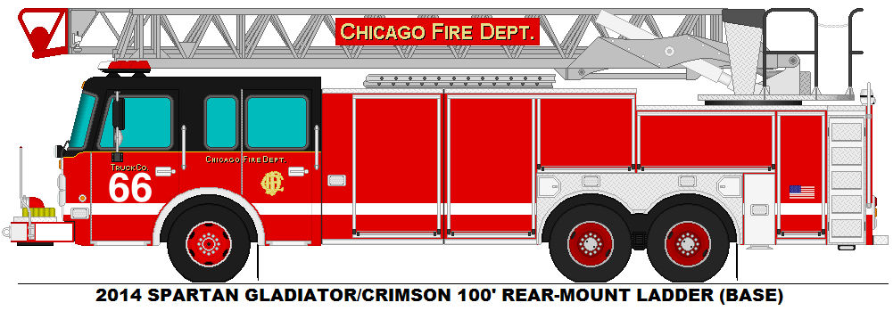 Chicago Fire Department Updated Truck 66 by StormyWaters3804 on DeviantArt