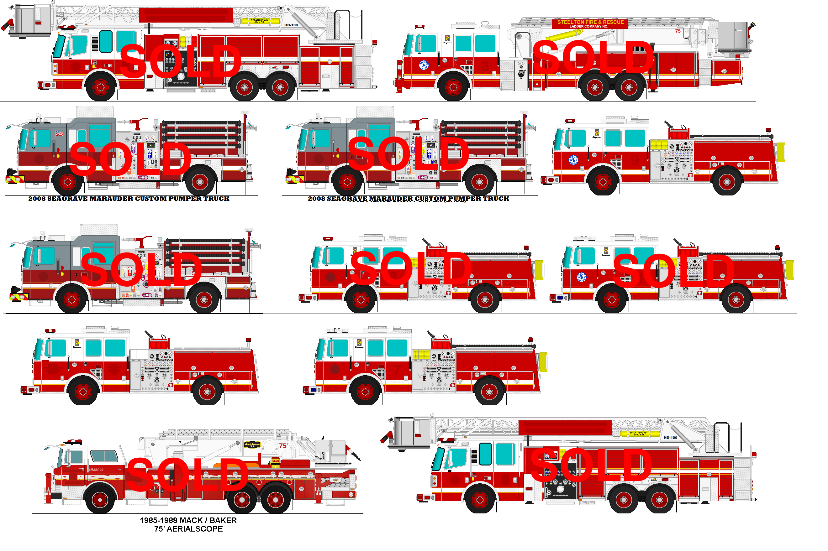 Deviantart Fire Engine More Fire Trucks For Sale by StormyWaters3804 on DeviantArt