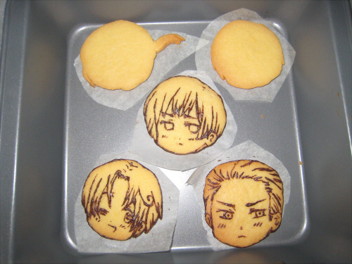 Comic Fiesta09 cookie samples