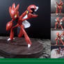 Scizor sculpture