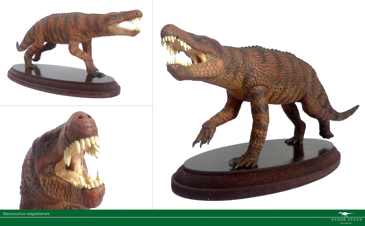Baurusuchus Paleo Brasil - Baurusuchus by Vitor-Silva on DeviantArt
