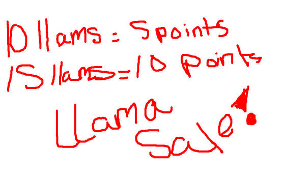 llama sale