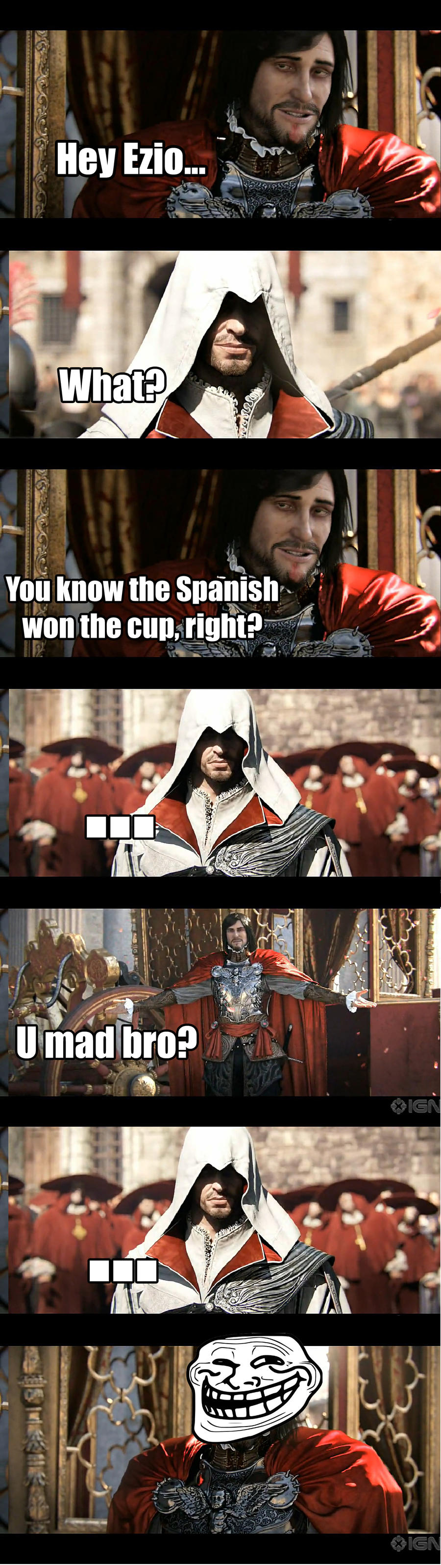 U mad Ezio?