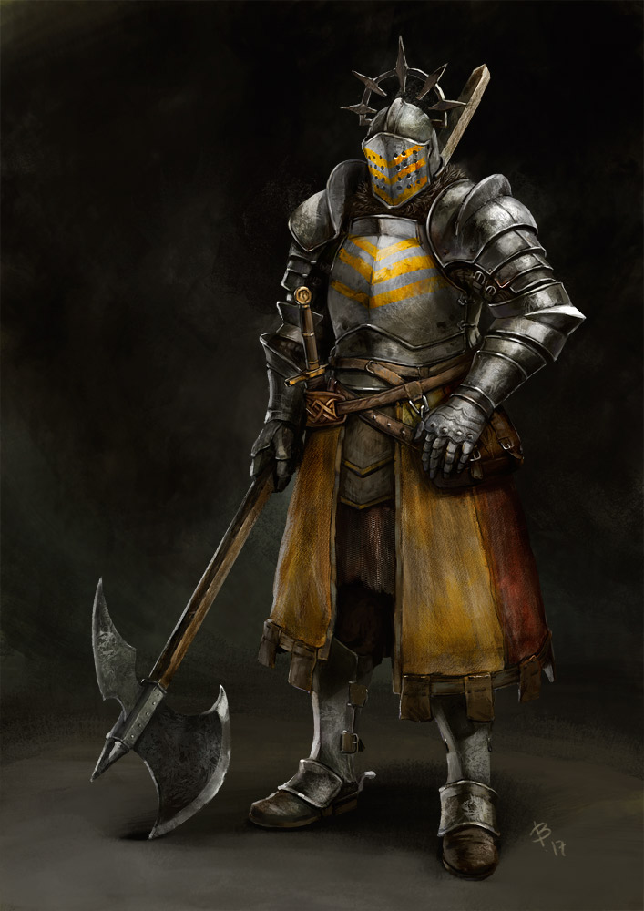 Knight Concept Art by engelszorn