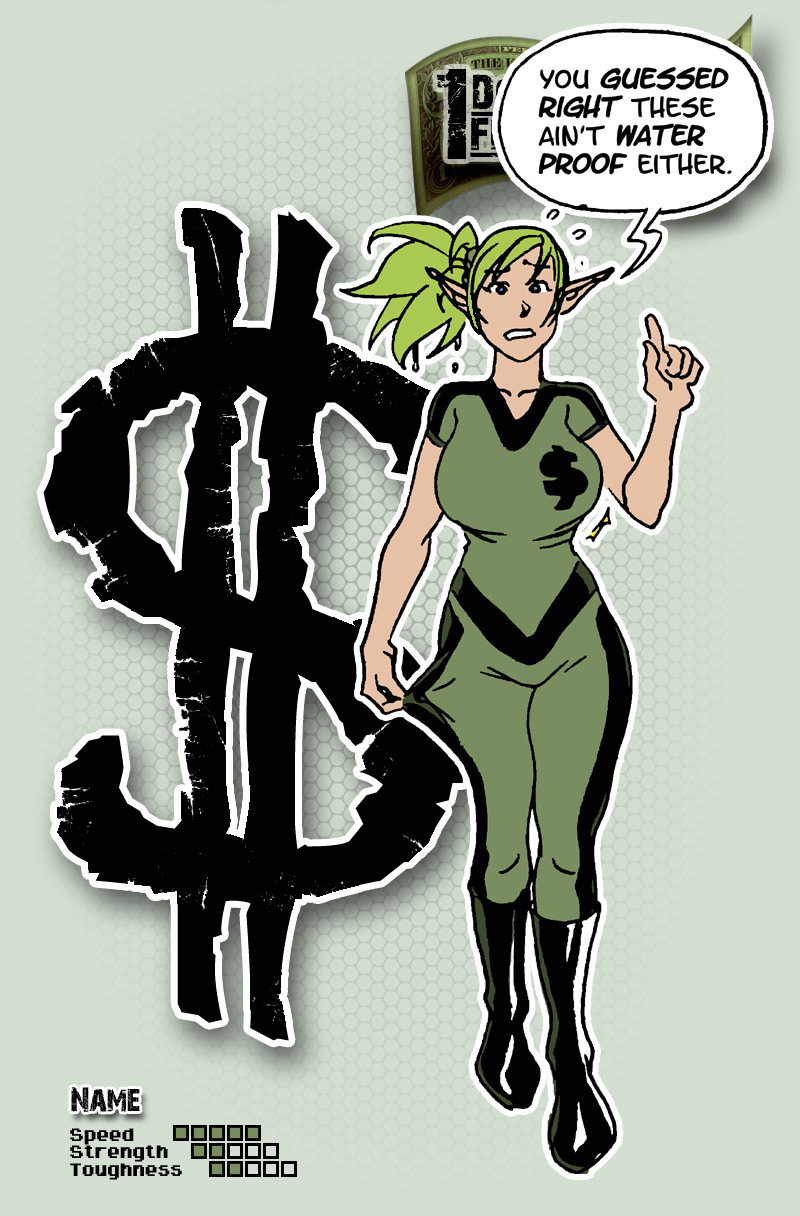 Dollar Fighter: Aisha The Slimy Thief