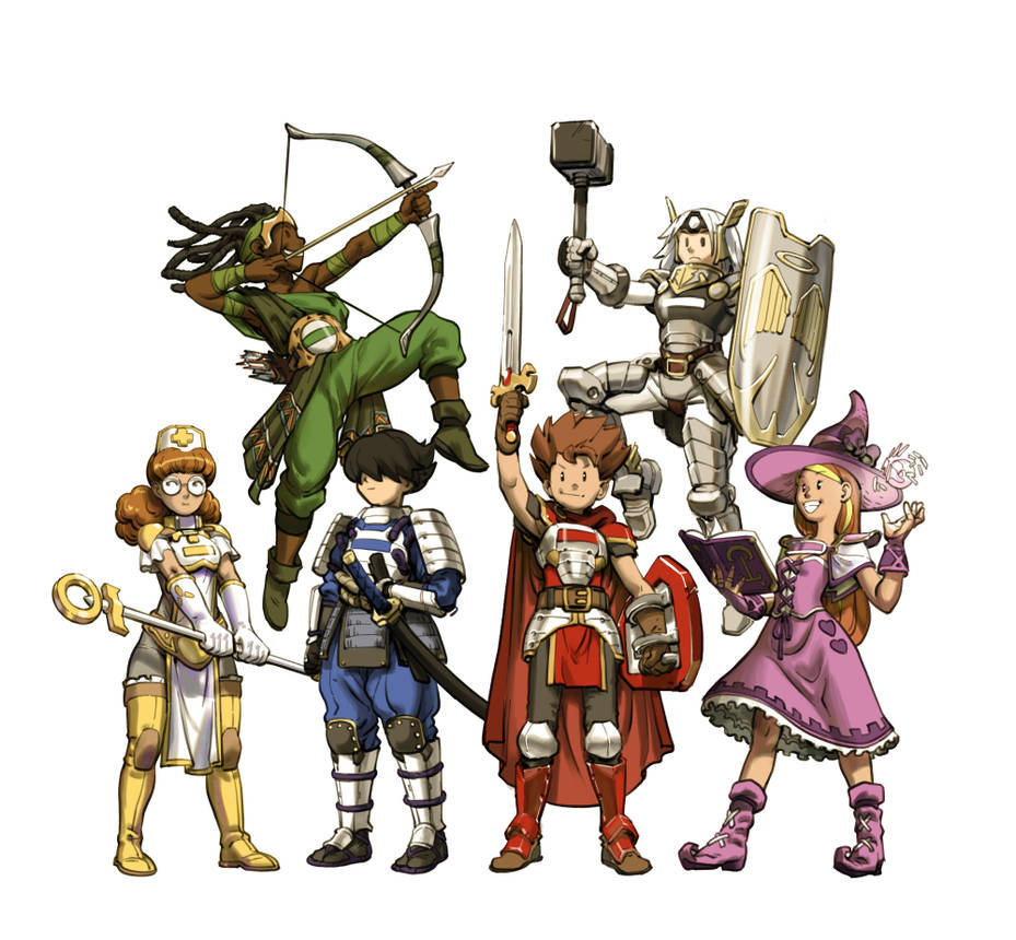 Combo Rangers RPG fanart by sidneymt on DeviantArt