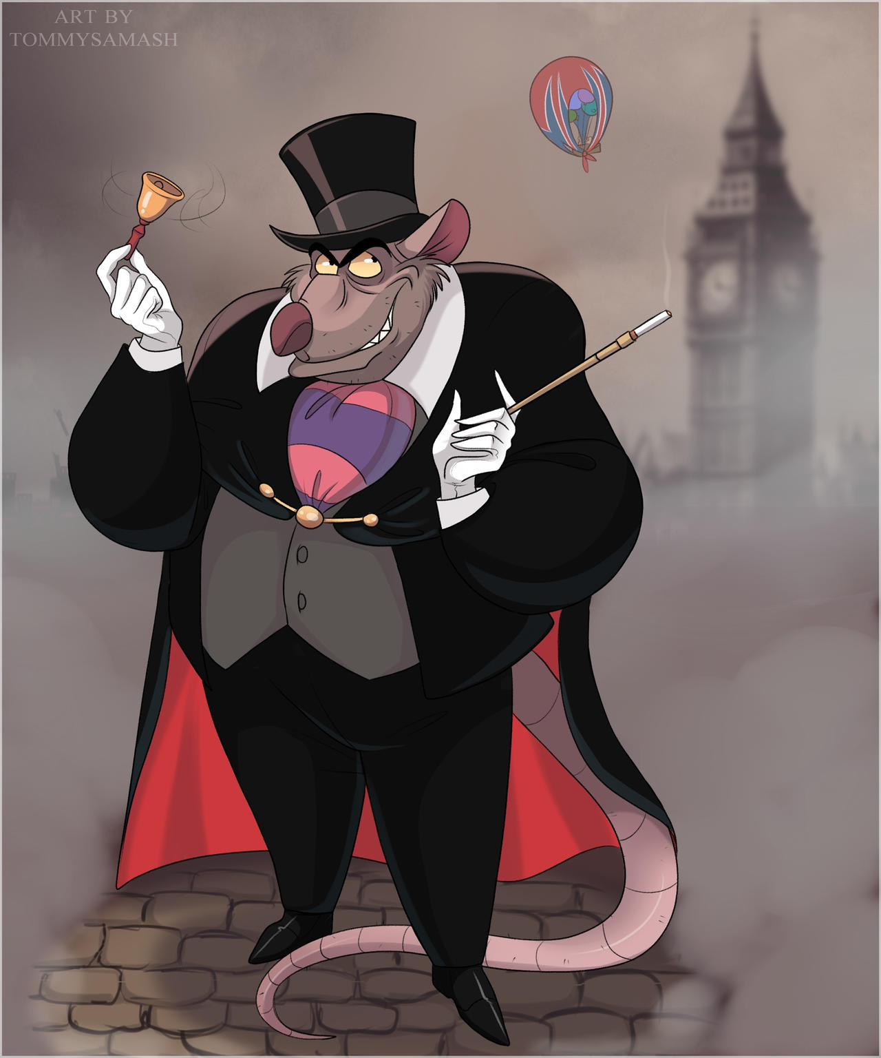 Ratigan by TommySamash on DeviantArt