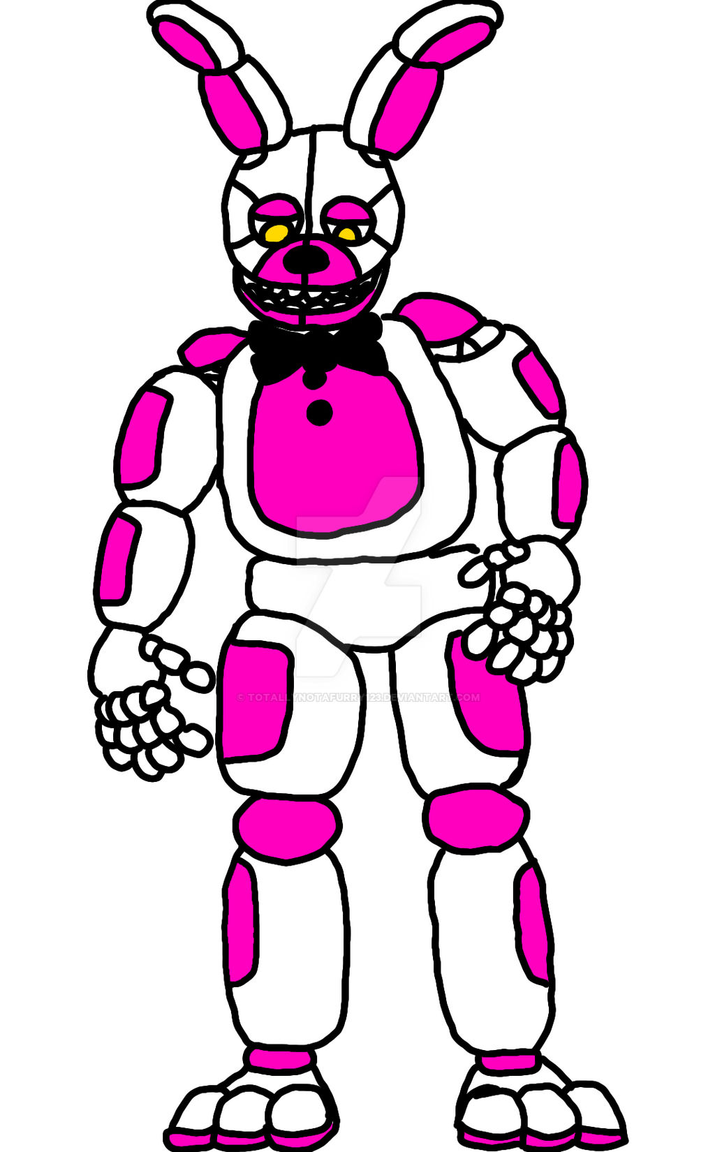 Springbonnie Custom Custom Funtime SpringBonnie by TotallyNotAFurry123 on DeviantArt