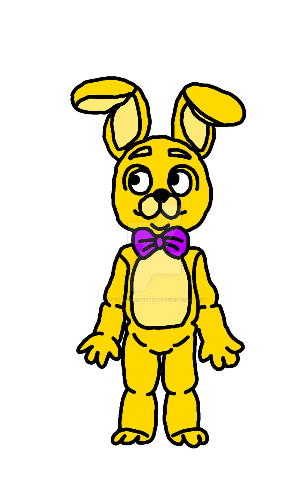 SpringBonnie FanArt by TotallyNotAFurry123 on DeviantArt