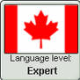 Canadian English Badge