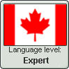 Canadian English Badge