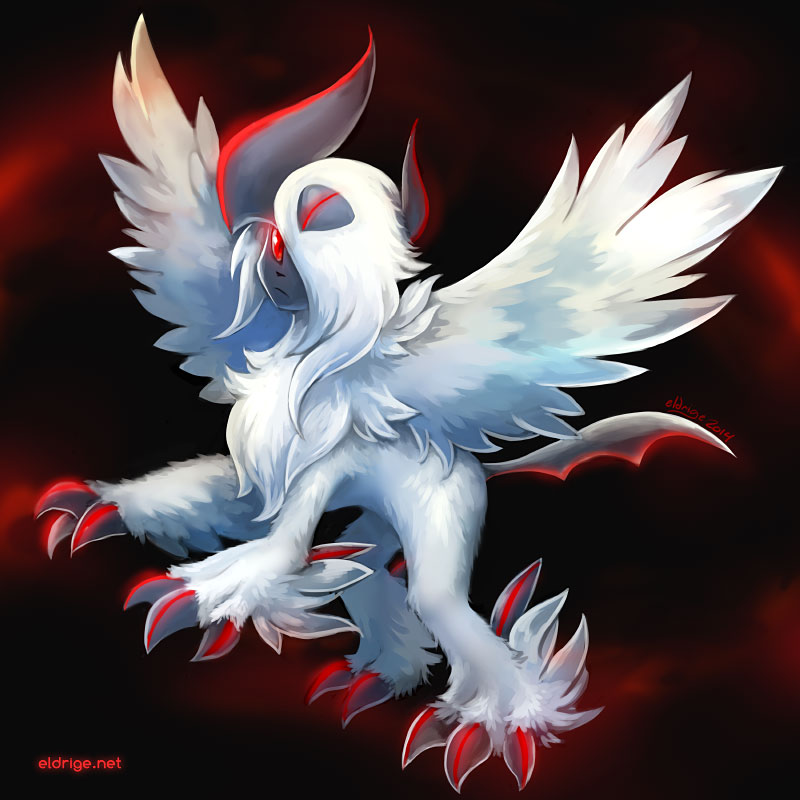 Commission for MilitaryAviator: Mega Absol by eldrige on DeviantArt