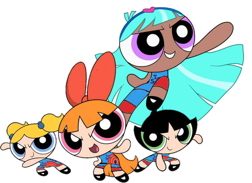 The Powerpuff Girls joins the Tune Squad by HunterRisesAgain on DeviantArt