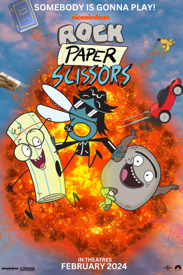 Rock Paper Scissors (2024 Theatrical AU) by HunterRisesAgain on DeviantArt
