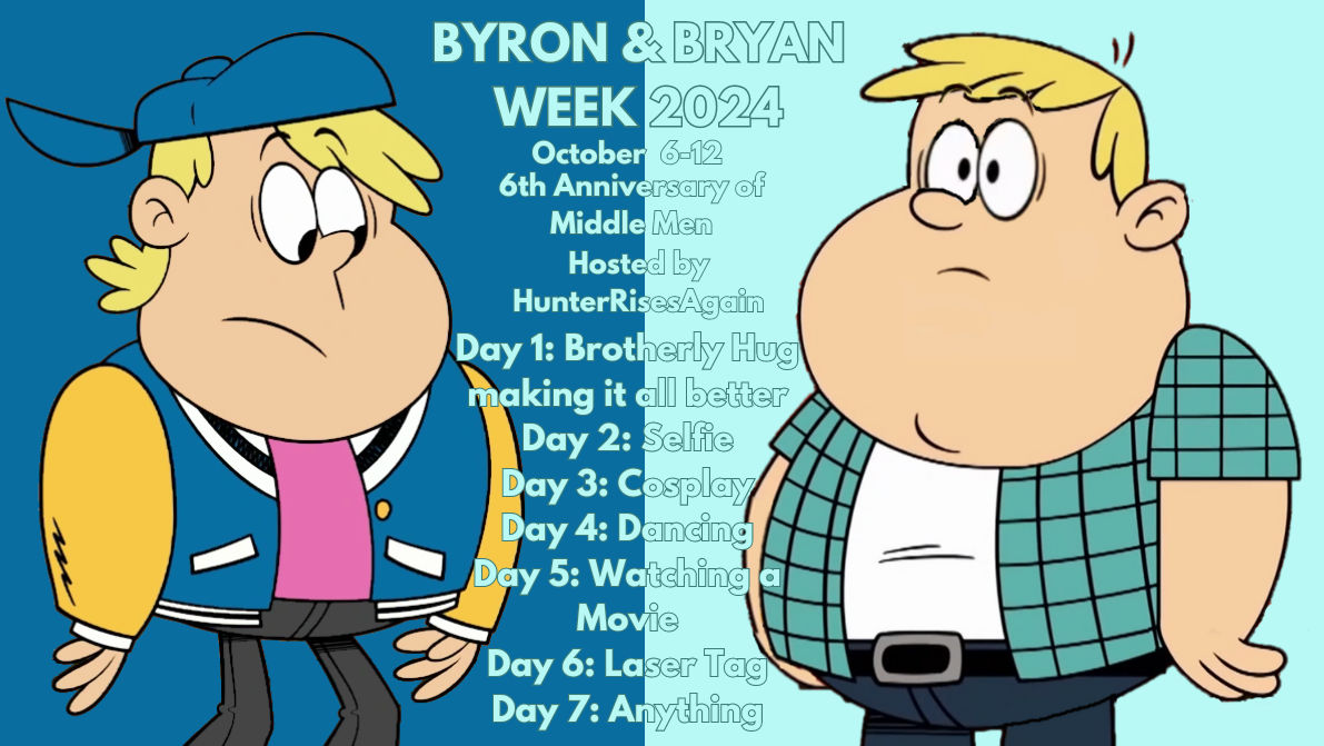 Bryan Deviantart Byron and Bryan Week Announcement by HunterRisesAgain on DeviantArt