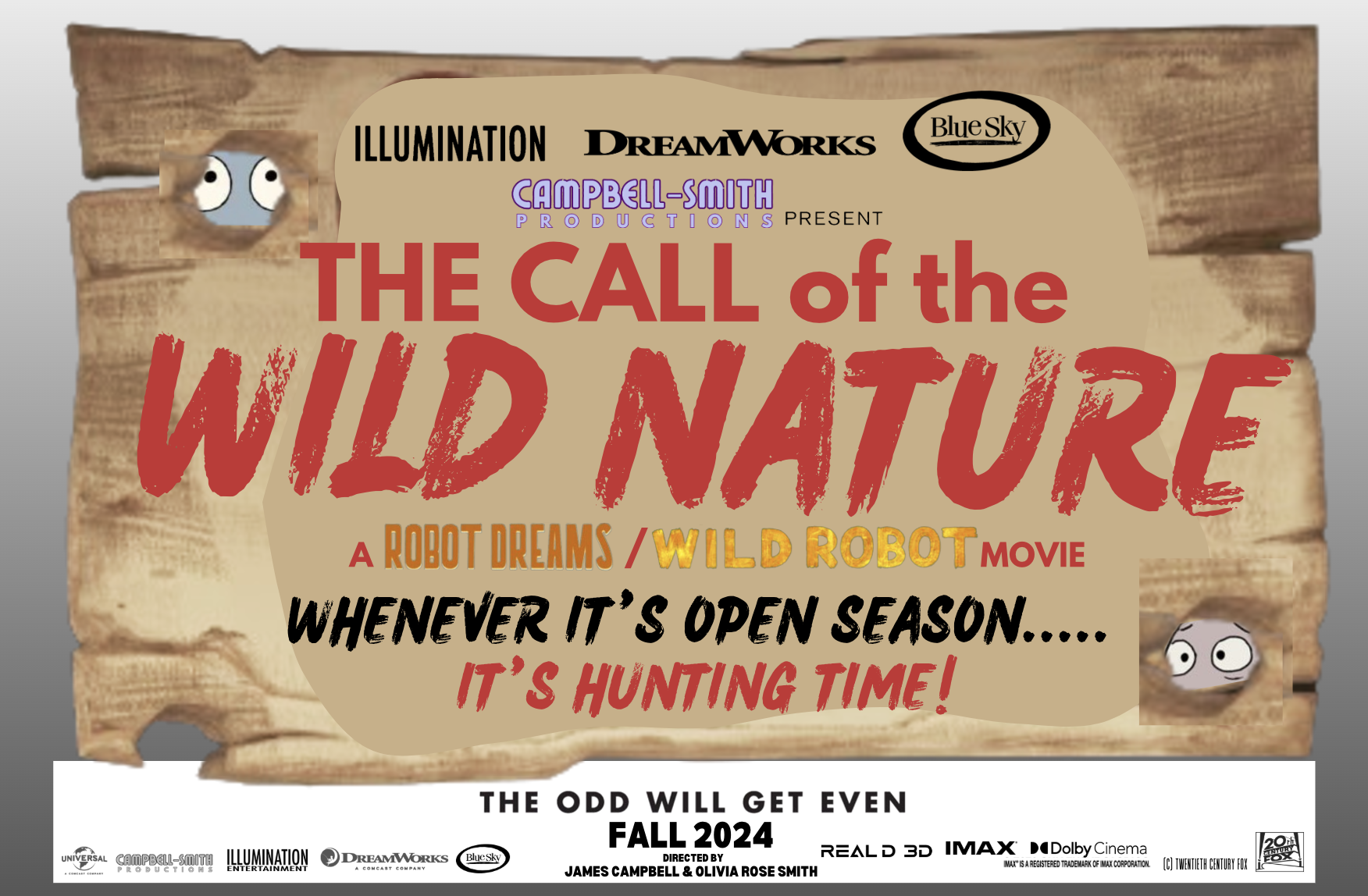 Deviantart Nature Call The Call of the Wild Nature Teaser Standee by HunterRisesAgain on ...
