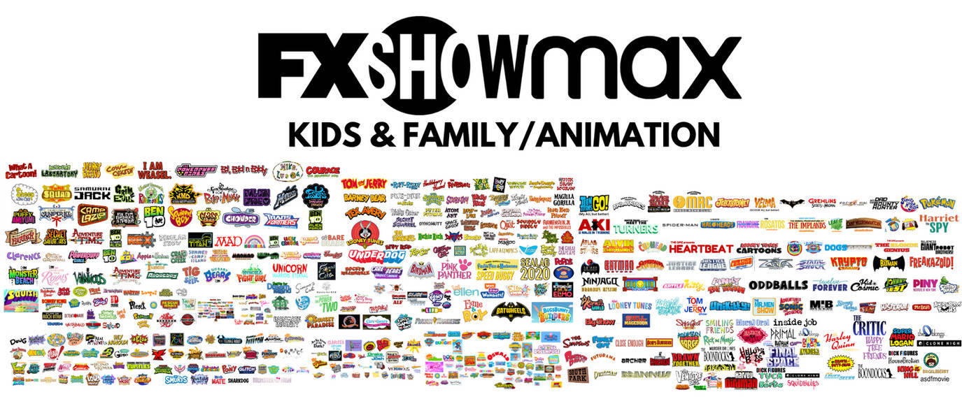 Animation 1375 FXShowMax Kids and Family/Animation Content Lineup by HunterRisesAgain ...