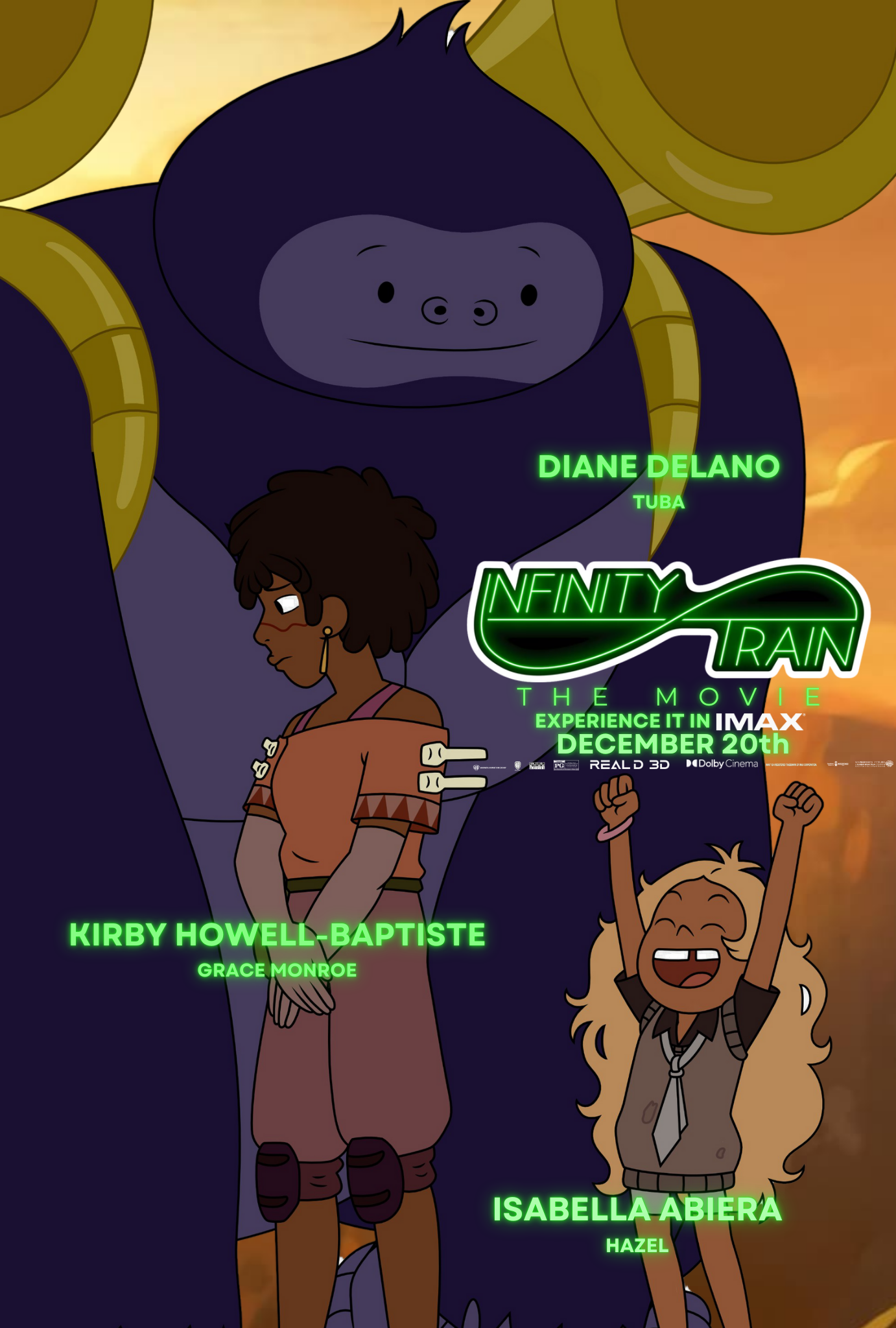 Infinity Train Marcel Infinity Train The Movie Character Poster #3 by HunterRisesAgain on ...