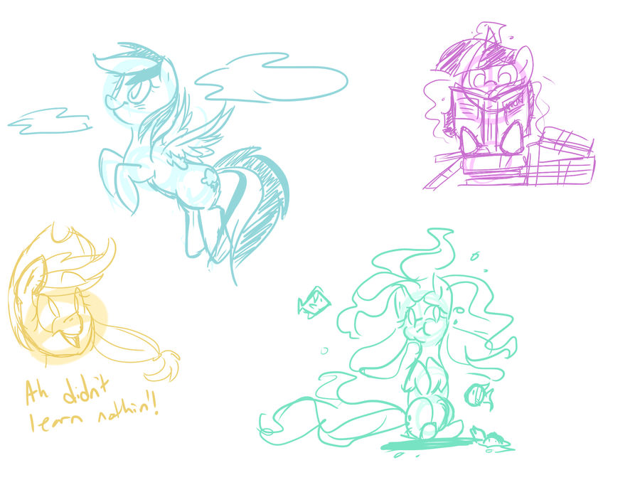 Pony scribbles