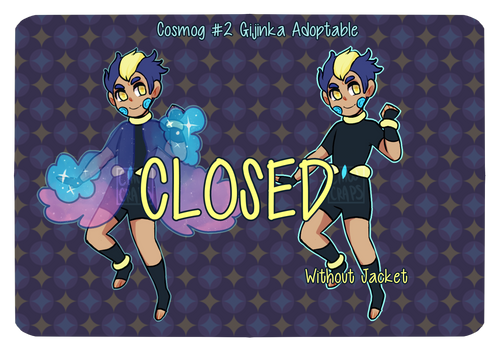 Pokemon Gijinka Cosmog#2  Adoptable [CLOSED]