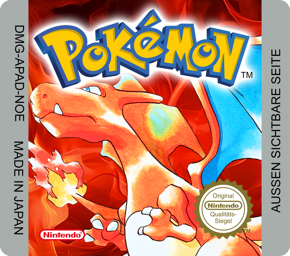 Pokemon Rote Pokemon Rote Edition NOE - CUSTOM by SagittariusReWorks on DeviantArt