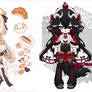 open: $130 each Catnip Chibi Adoptables