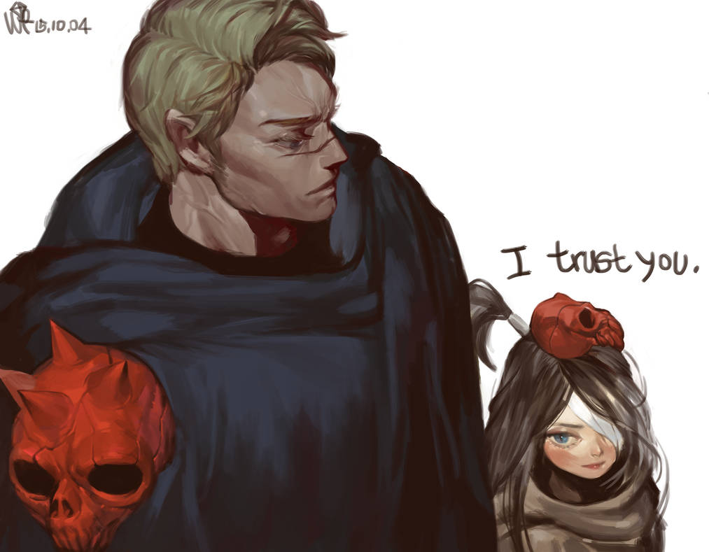 buddy and rando by winterfinger on DeviantArt