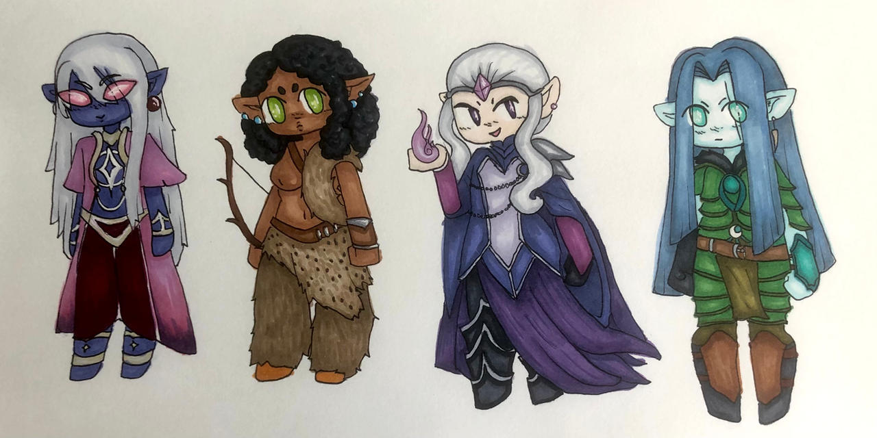 Elf Subraces 3 by Miki-Fauns on DeviantArt