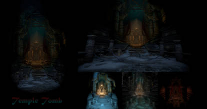 Temple Tomb (Real Time Render)