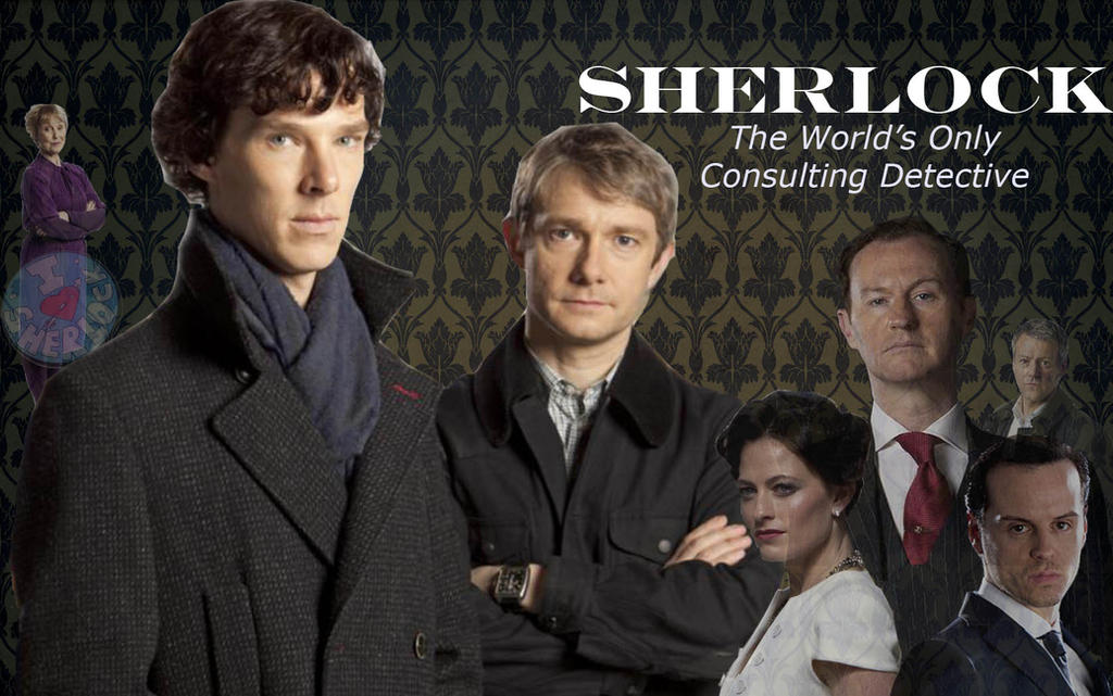 BBC Sherlock - wallpaper by Lolacool98 on DeviantArt