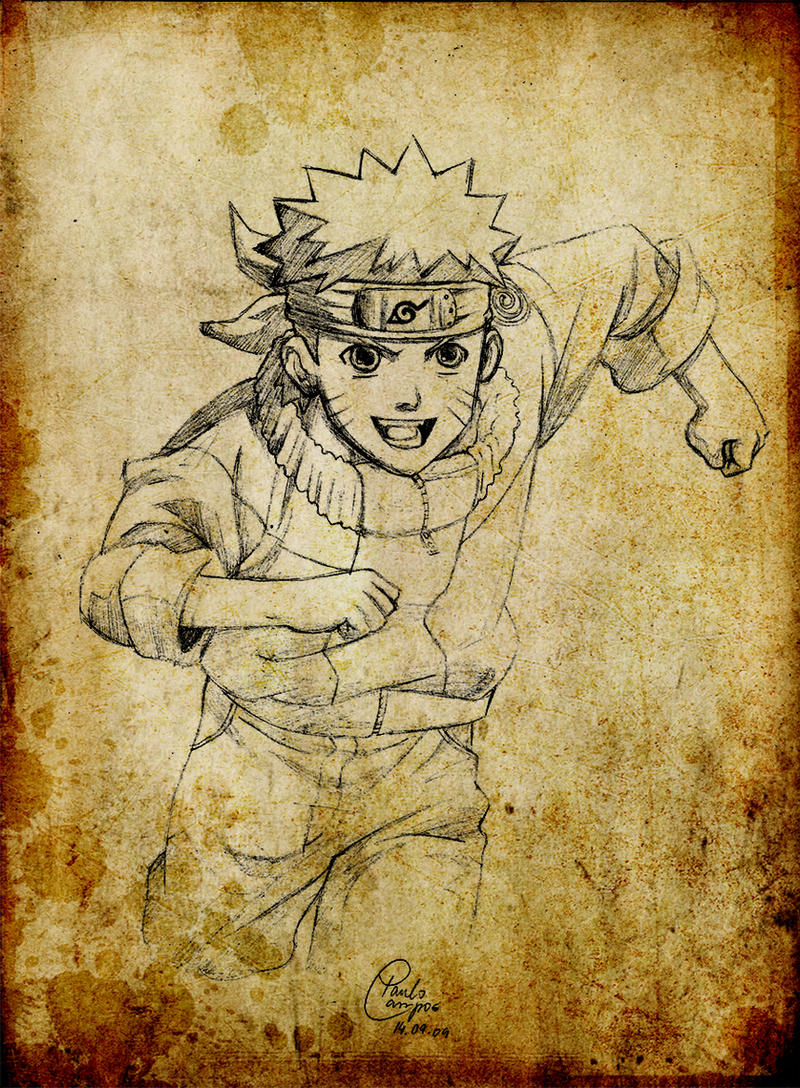 Naruto, Sasuke - Desenho  Naruto painting, Naruto sketch, Naruto uzumaki  art