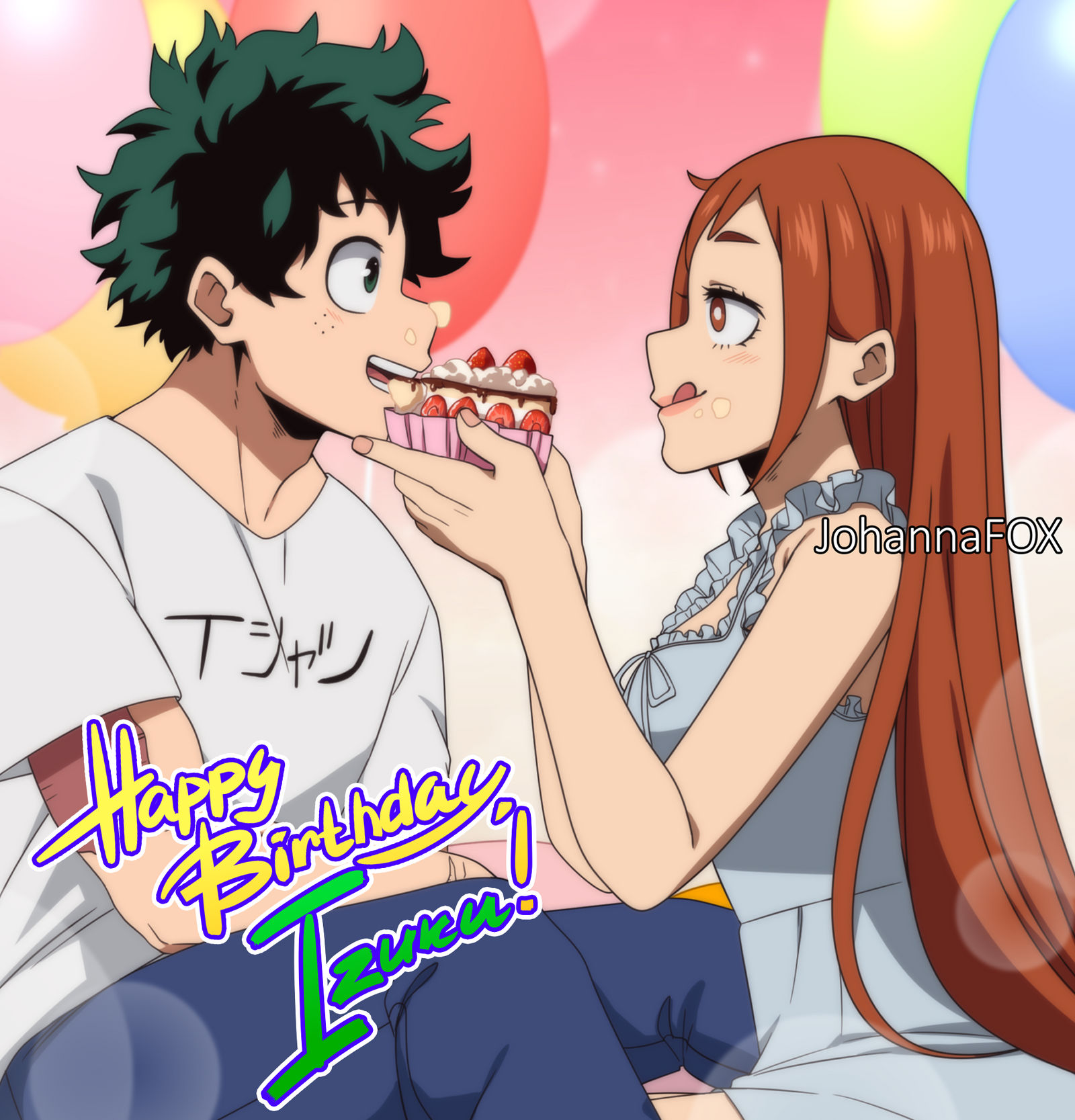 pics Deku X Oc bnha oc happy birthday izuku by