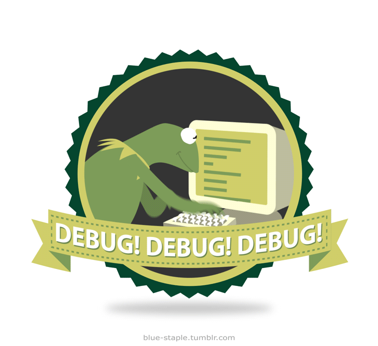 Kermit debug gif by Blue-Staple-Studios on DeviantArt